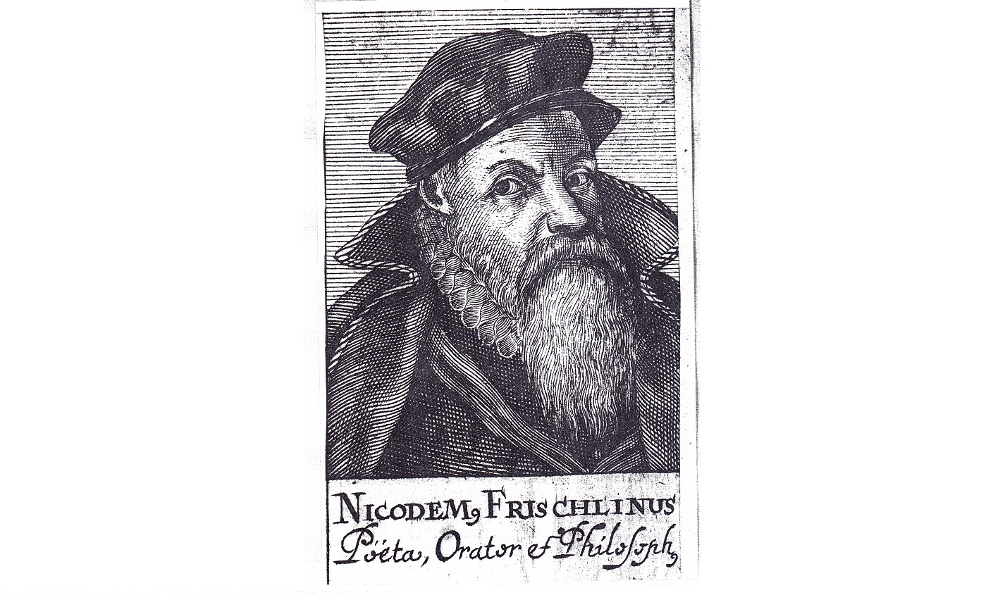 Portrait Nicodemus Frischlin